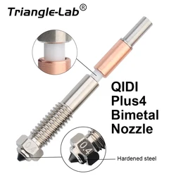 trianglelab QIDI Plus4 Bimetal nozzle Ceramic insulation integration for quick removal and very easy replacement