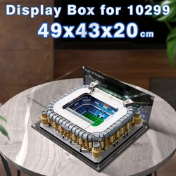 Acrylic display box for lego 10299 display case for Santiago Bernabéu Stadium bricks dustproof clear showcase