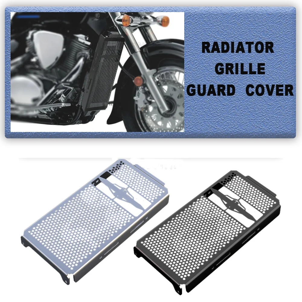 Motorcycle Radiator Grille Cover Guard Protection For Suzuki VL 800 INTRUDER VOLUSIA 2001 2002 2003 2004 VL800 Intruder Volusia