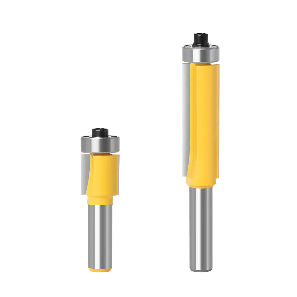 1PC 8MM Shank Milling Cutter Wood Carving Bit Round Over Edge Forming Router Bit Set - 8" Shank Woodworking Cutter Fillet Knife