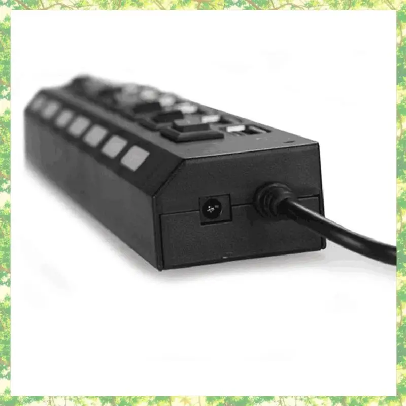 Smart-2X USB4 منفذ 2 الفاصل مع محور التبديل 4 فتحات محور التبديل المستقل USB2.0 Hub متعدد الوظائف