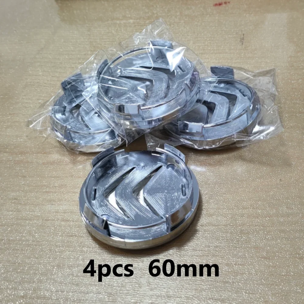 4pcs Car Wheel Center Hub Caps For Citroen C2 C3 C4 C5 C1 Elysee Berling Xsara DS3 DS4 DS6s Picasso Saxo Cactus Accessories