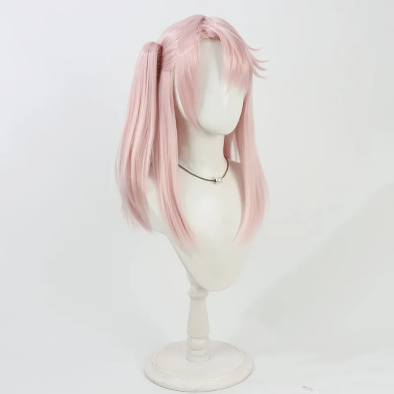Game Fate stay night Chloe von Einzbern Cosplay Wig Halloween Party Prop Synthetic Hair Heat Resistant Fiber + Wig Cap