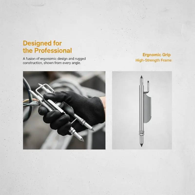 New Electrician's Single Person Auxiliary Wire Threading Tool Sturdy Durable A Time Saving And Labor Saving Manual Wire Threadin