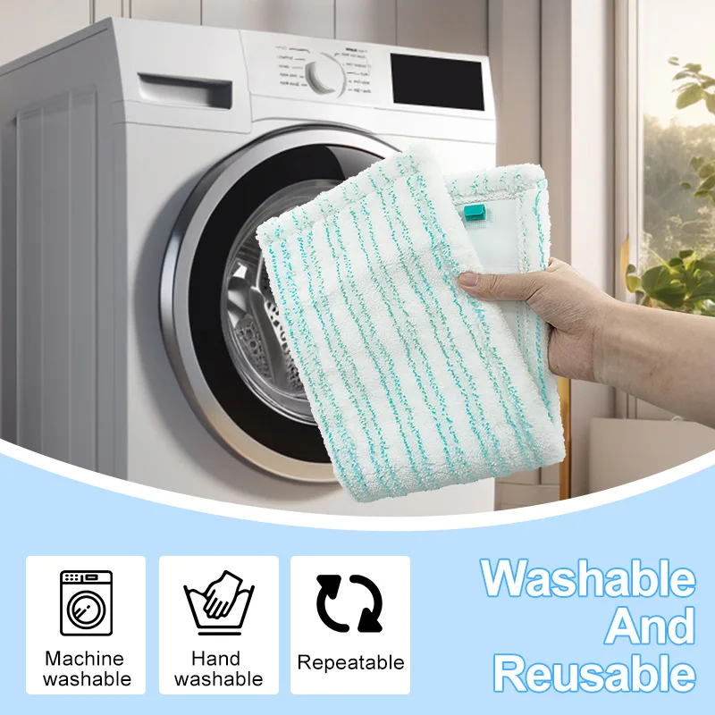 2pcs Mop Cover for Leifheit Profi XL Household Cleaning Washable Microfiber Mop Cloth Replacement Pad Floor Cleaning Supplies