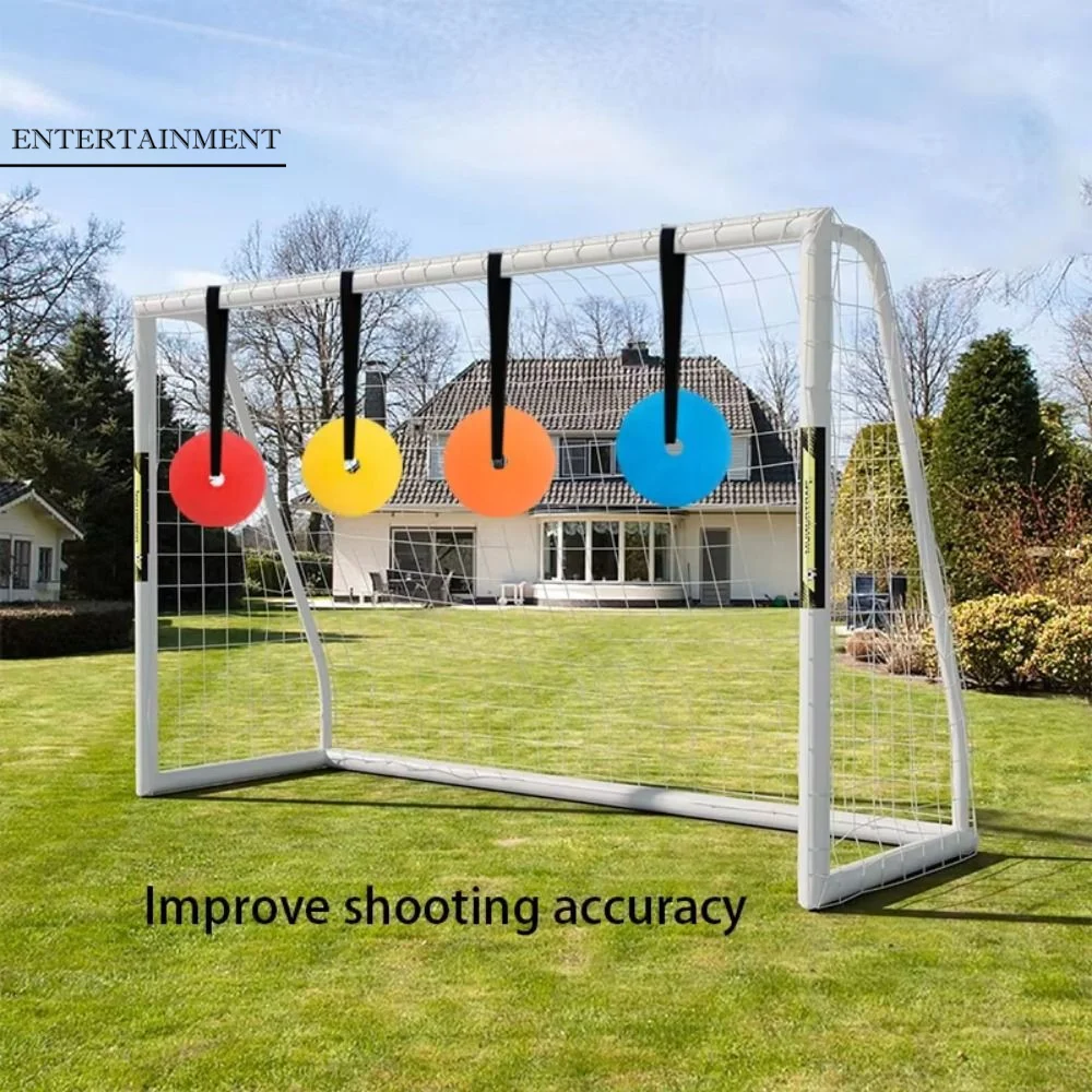 

Adjustable Tape Soccer Training Discs Flat Spot Markers Professional Soccer Goal Target TPE Material Colorful