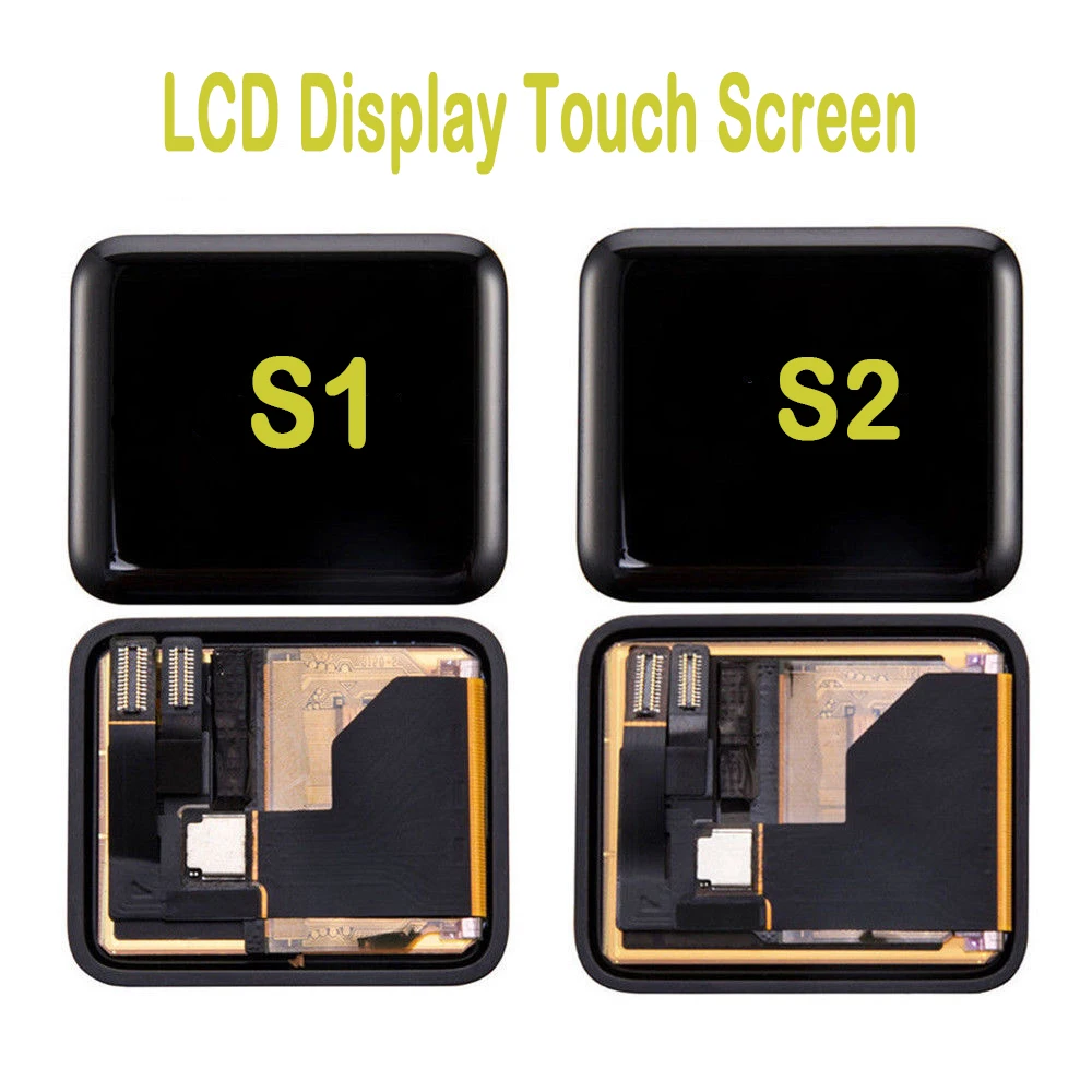 Sport Sapphir For Apple Watch Series 2 LCD Touch Screen Digitizer Assembly LIQUID CRYSTALS For Watch Series 1 Pantalla