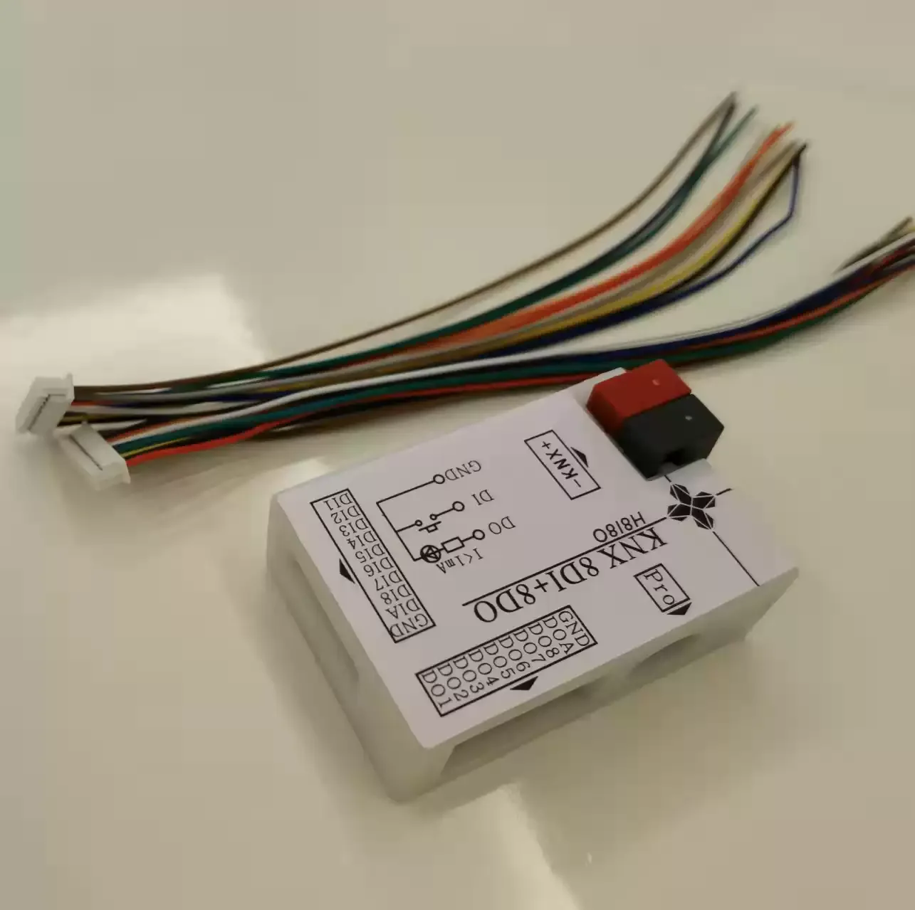 KNX 8DI+8DO Input Output Module - H8I8O Digital I/O Controller for Building Automation