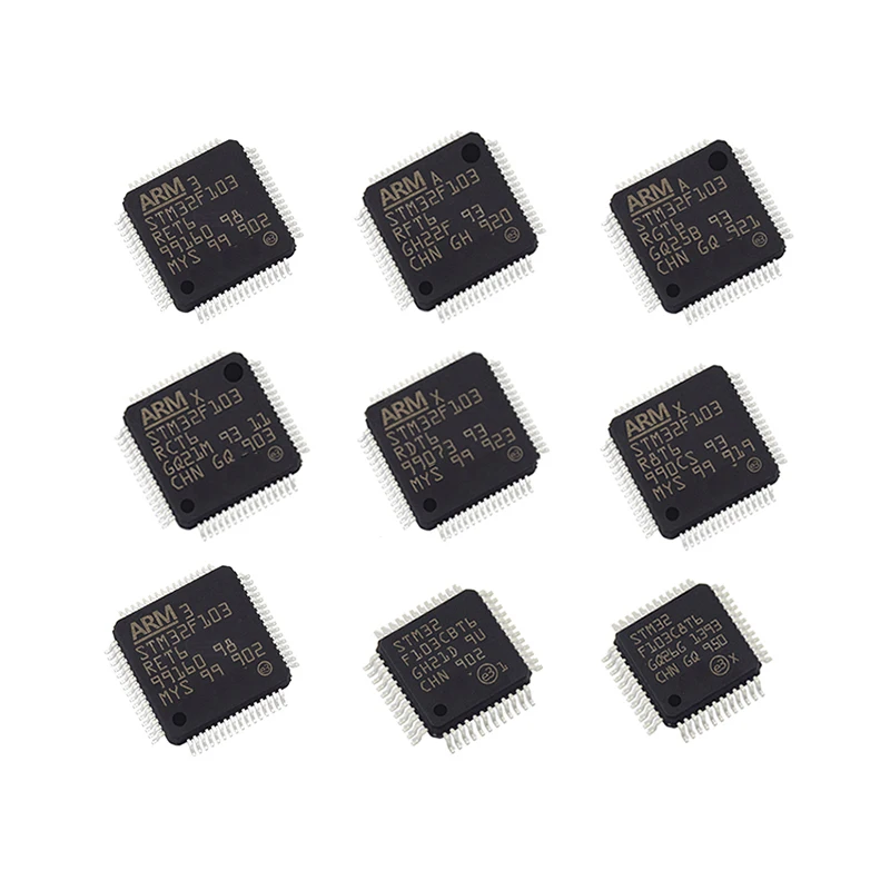 1PCS STM32F103RCT6 32F103RET6 32F103RBT6 32F103R8T6 32F103RDT6 32F103RFT6 32F103C8T6 CBT6 C6T6A  STM MCU Microcontroller chip