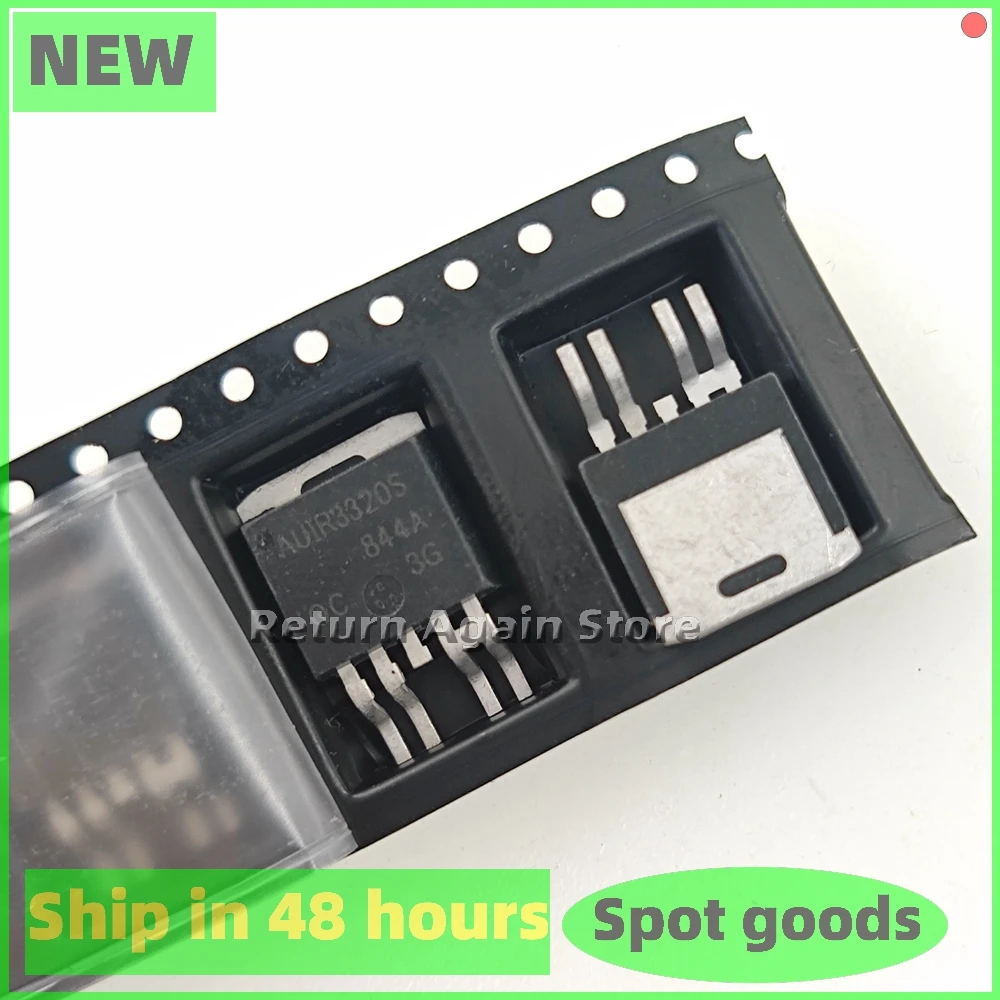 Parche MOSFET de efecto de campo de alta corriente AUIR3320S, lote de 5 unidades, TO-263, IR3320S