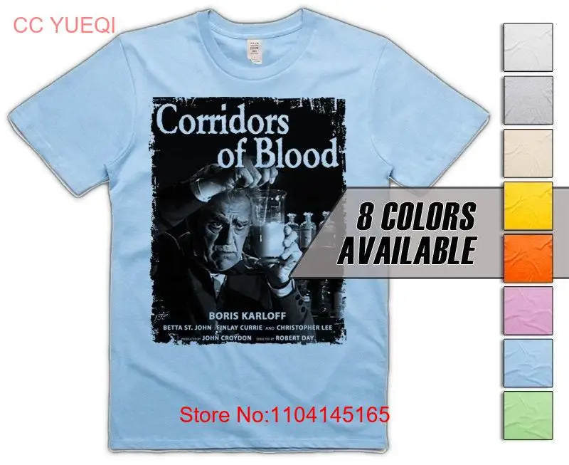 Corridors of Blood V3 Men's T Shirt all sizes S 5XL 8 Colors available long or short sleeves