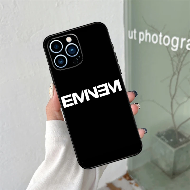 Hip Hop Rapper Eminem Rap Case For iPhone 16 15 14 Pro Max 11 Pro Max 12 13 Mini X XR XS Max Plus Phone Cover