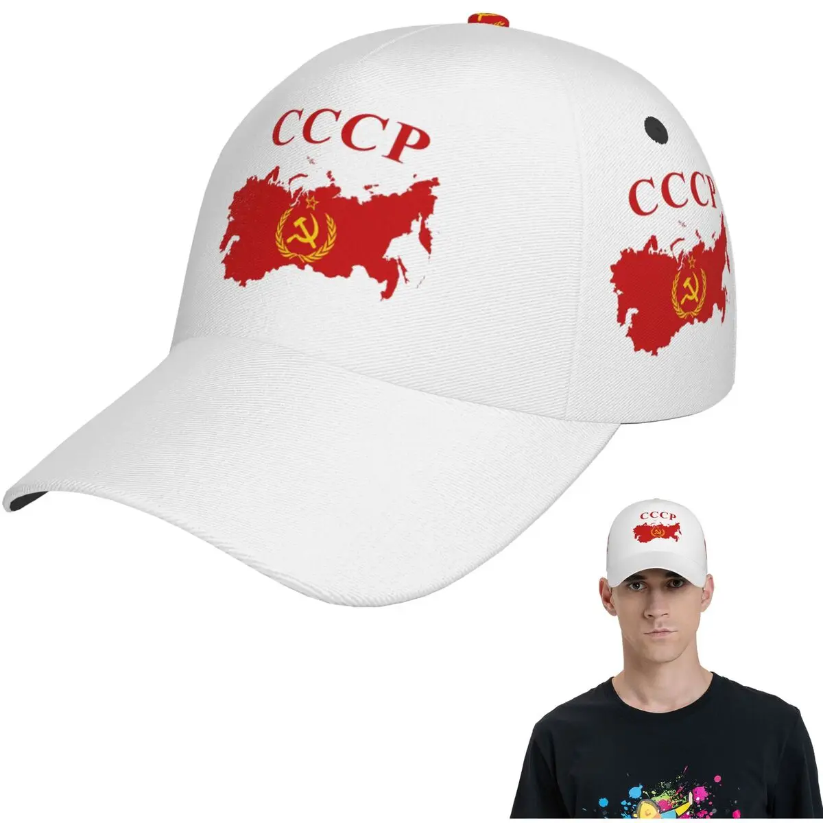 

CCCP Star-Soviet-Union СССР сетчатые бейсболки Snapback модные бейсболки дышащие повседневные кепки на открытом воздухе