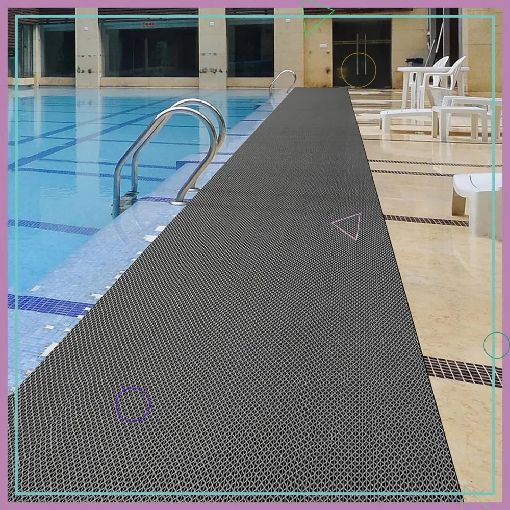 

Heavy Duty Anti Fatigue Rubber Matting 3x10 Ft Non Slip Floor Mats for Garage Restaurant SPA