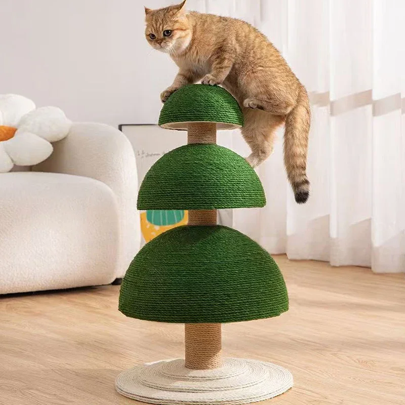 Customized Furniture Manufacturer,Cat Scratch Board Sisal Pet Cat Climbing Pole Cat Tree