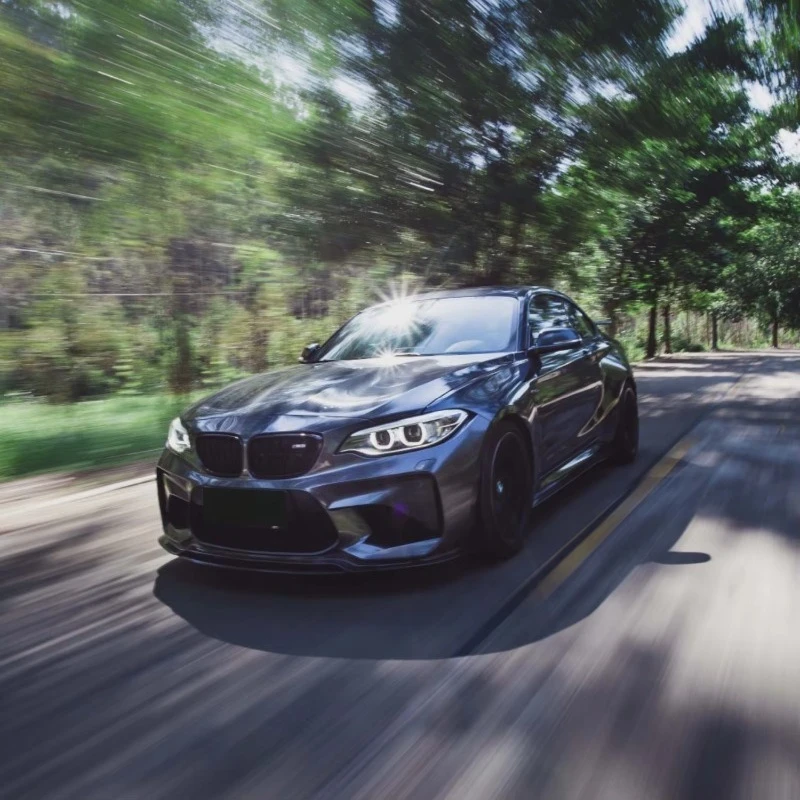 

Car Accessories For M2 F87 Carbon Fiber Front Lip Bumper New Plastic Specific Car Model Accessory