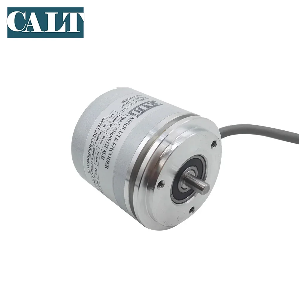 CAS60S12E6LB Single-lap 12 bits 6mm solid shaft RS485&4-20mA output absolute rotary encoder