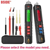 BSIDE Smart Digital Multimeter Pen Type Multitester True RMS Voltmeter DC AC Voltage Capacitance Ohm Hz Diode NCV Live tester
