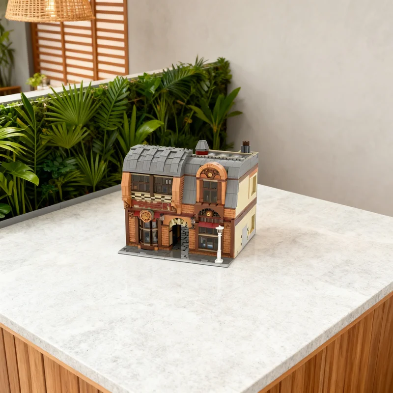 

3626pcs MOC The Pottery Modular Streetscape Model Building Blocks Creative Gift DIY Display Decor Adult Premium Kids Desk Home