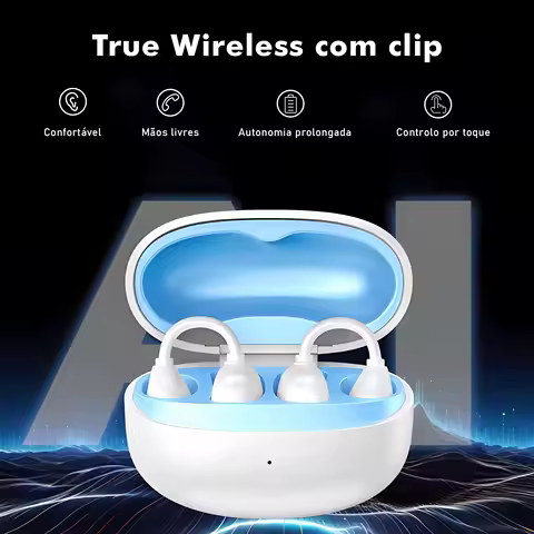 Fone de Ouvido Sem Fio Bluetooth 6.0， Fones de Ouvido Bluetooth， Fones Bluetooth， Fone de Ouvido Sem Fio Bluetooth， Coibeu