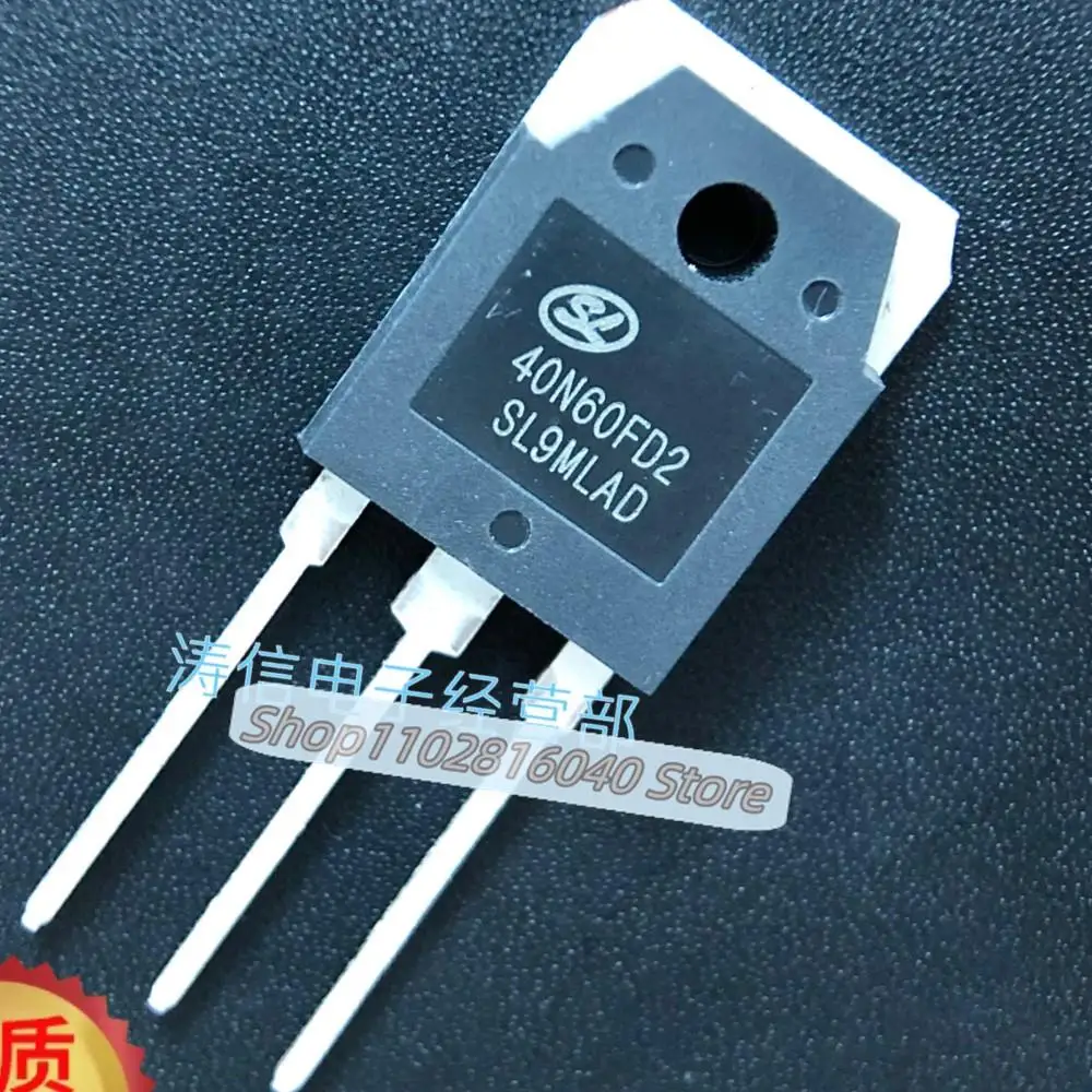 10PCS/Lot 40N60FD2 SGT40N60FD2  TO-3P 40A/600V IGBT Best Quality Imported Original Spot