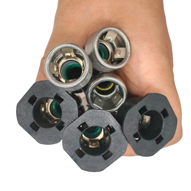9.49mm SAE 3/8 Fuel pipe joint Fuel line quick connector for Buick metal fuel line connector 2pcs a lot