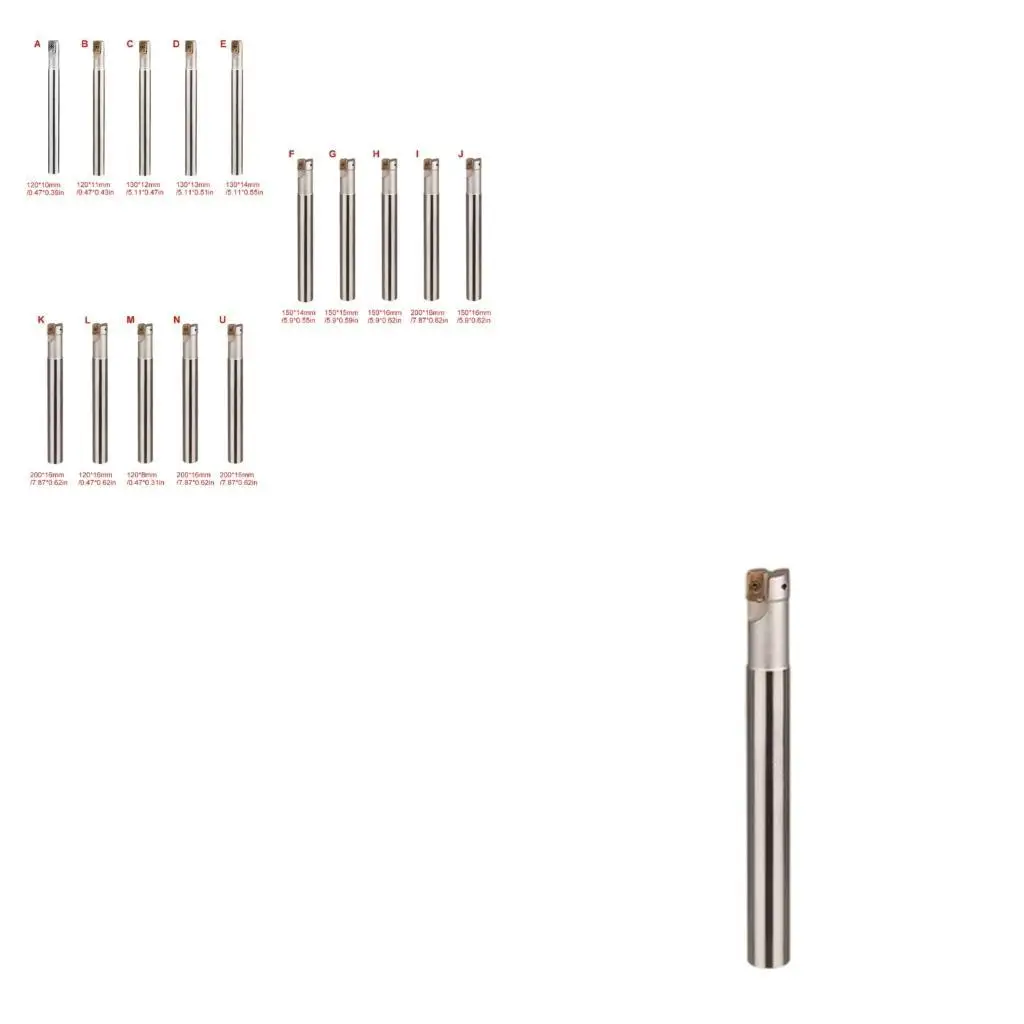 

652F Industrial Milling Cutter Holder Shoulder Cutting Milling Cutter End Mill Holder Industrial Metalworking