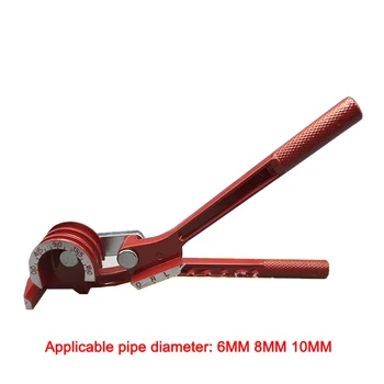 3-in-1 Manual Bender Pipe and Tube Bending Machine Copper Tube Aluminum Tube Bender 6 8 10mm Bending Refrigeration Tool
