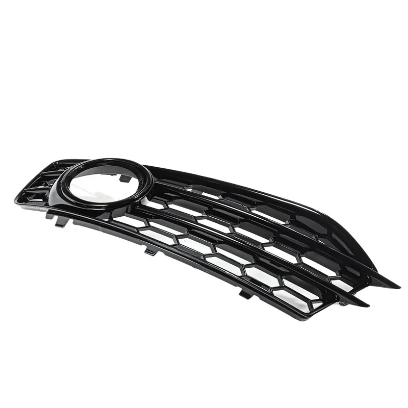 1 paar Auto Voorbumper Mistlamp Grille voor Audi A3 8 P S-Lijn 2009-2012 mistlamp Honingraat Grille Covers