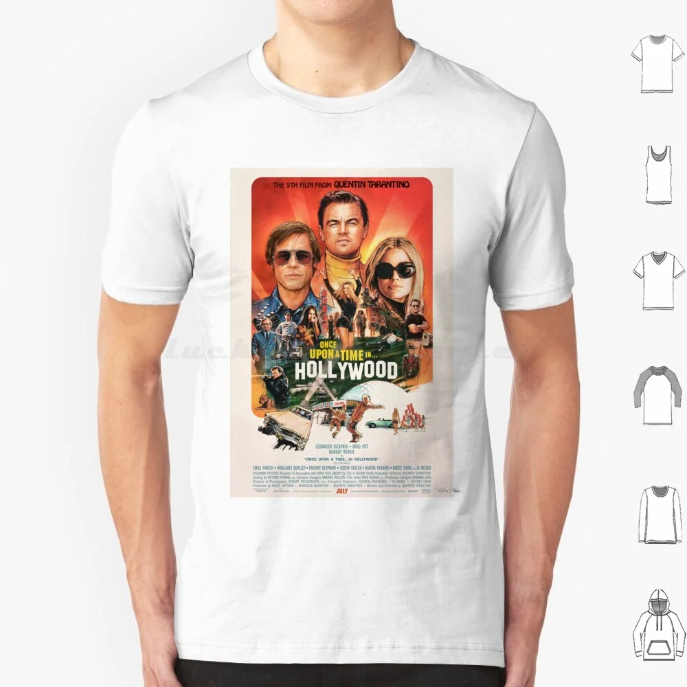 hollywood-t-shirt-big-size-100-cotton-quentin-tarantino-once-upon-a-time-in-hollywood-movies