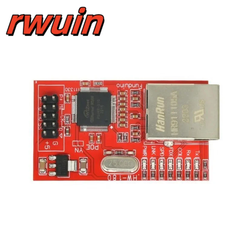 وحدة لوحة شبكة درع إيثرنت صغيرة W5100 LAN لاردوينو #6