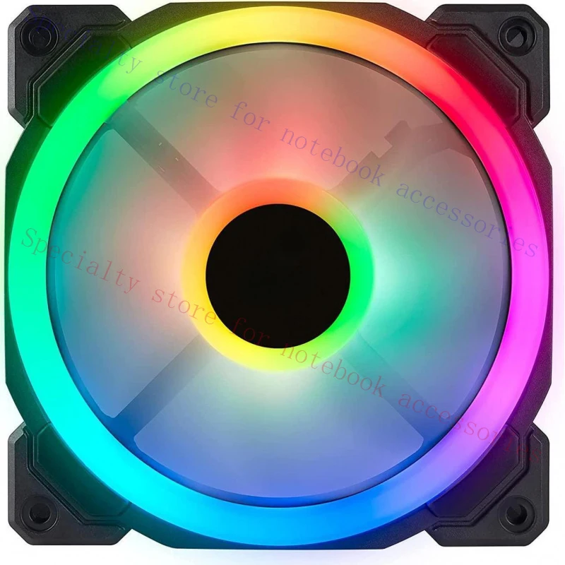 A+  for Corsair LL Series CO-9050071-WW LL120 RGB, 120mm Dual Light Loop RGB LED PWM Fan 843591032421| eBay