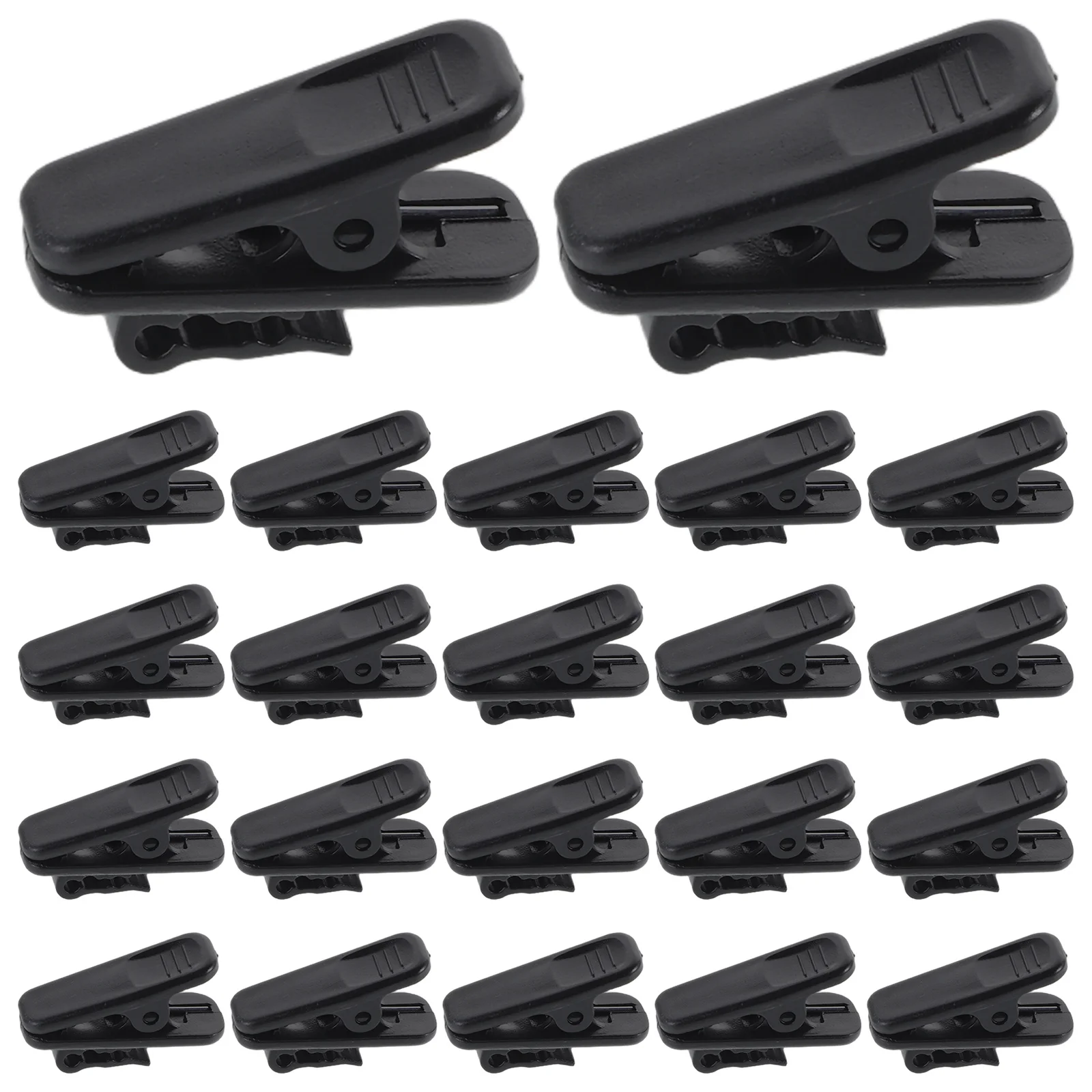 

100Pcs Headphone Cord Clips Plastic Earphone Cable Fixed Clamps Efficient Organization Mount Clip for on The Go Cable Management