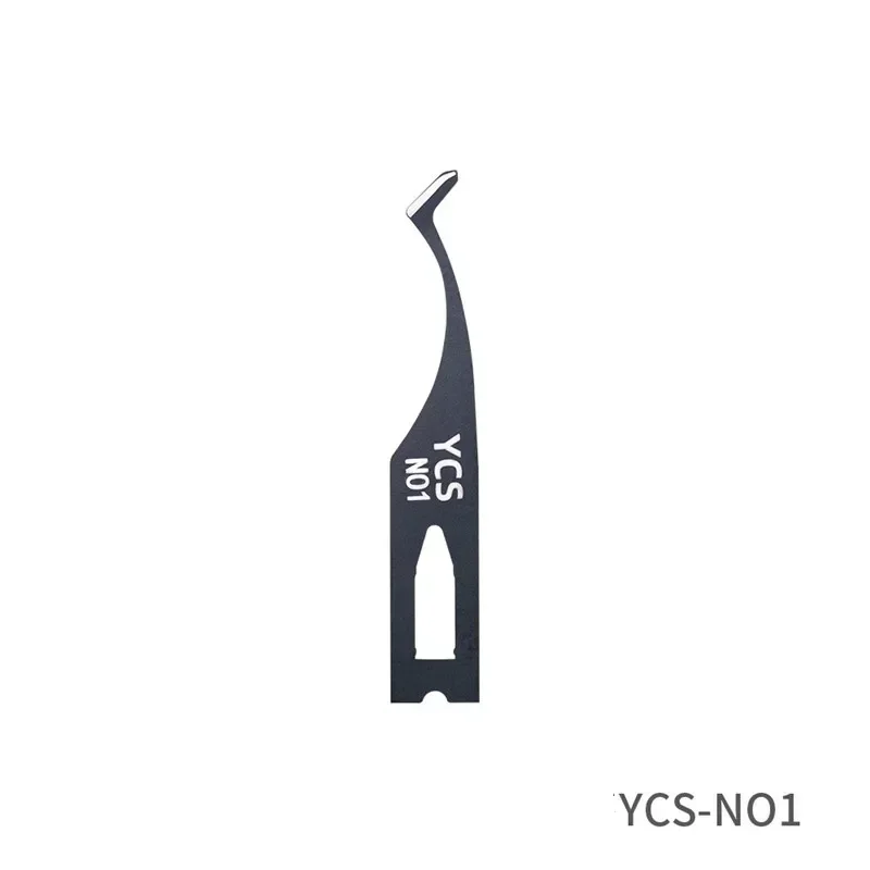YCS NO.1 NO.2 Mobile Phone Repair CPU Pry Knife Pad Motherboard Chip Hard Disk Adhesive Removal Blade BGA Repair Tool