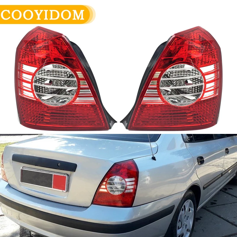 

Car Rear Tail Light For Hyundai Elantra 2004 2005 2006 2007 2008 2009 2010 Brake Lamp Reverse Light Housing Cover Without Bulbs