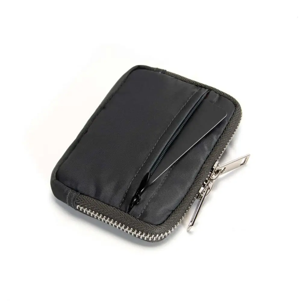 

Fashion Oxford Cloth Earbuds Storage Bag Storage Bag Card Case Coin Purse Portable Credit Card Holder Case Men