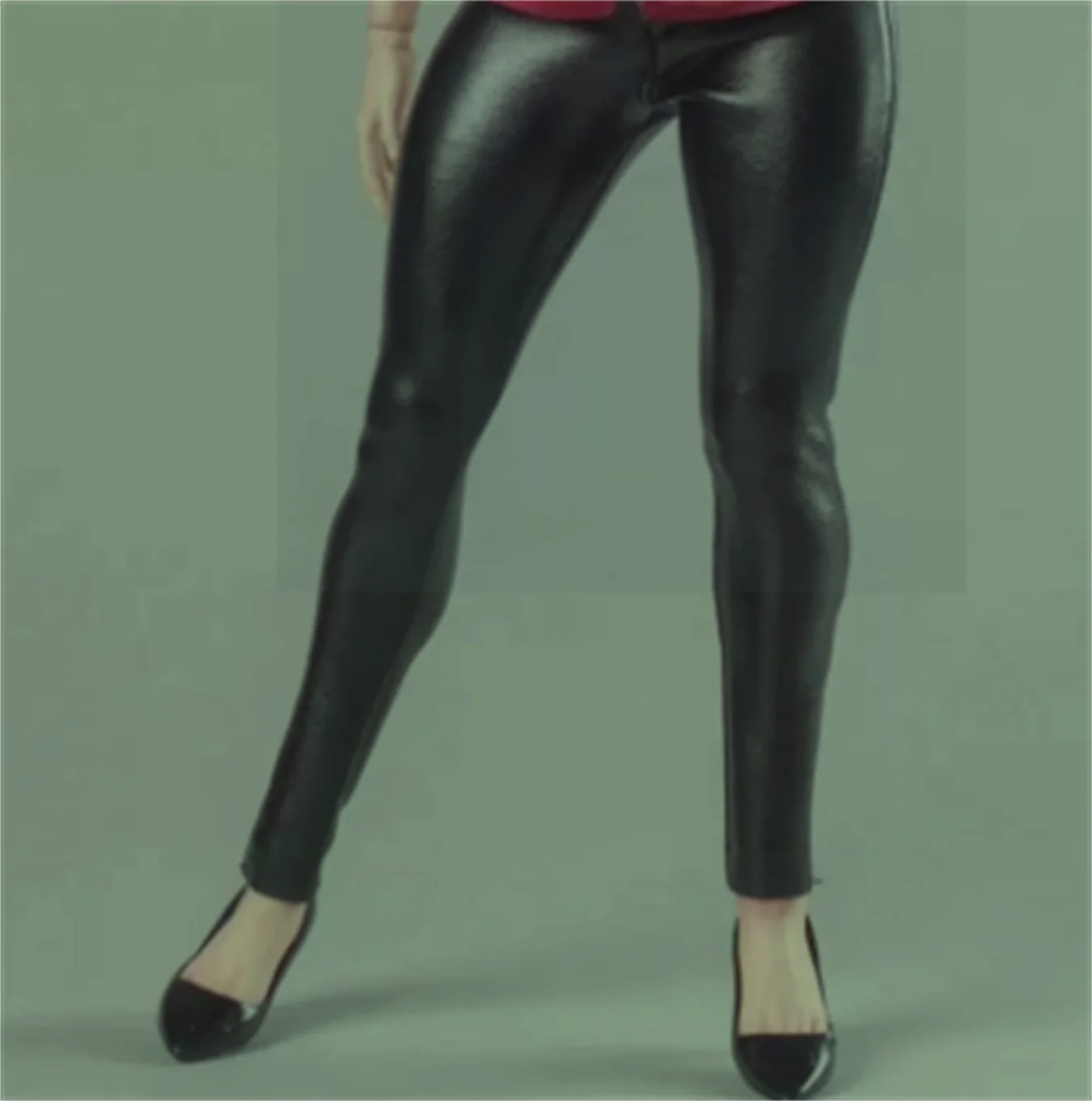 CTC-003 1/6 Scale Female Shirt Leather Pants Set Clothes Model Fit 12'' Worldbox AT202 Soldier Action Figure Body Toys