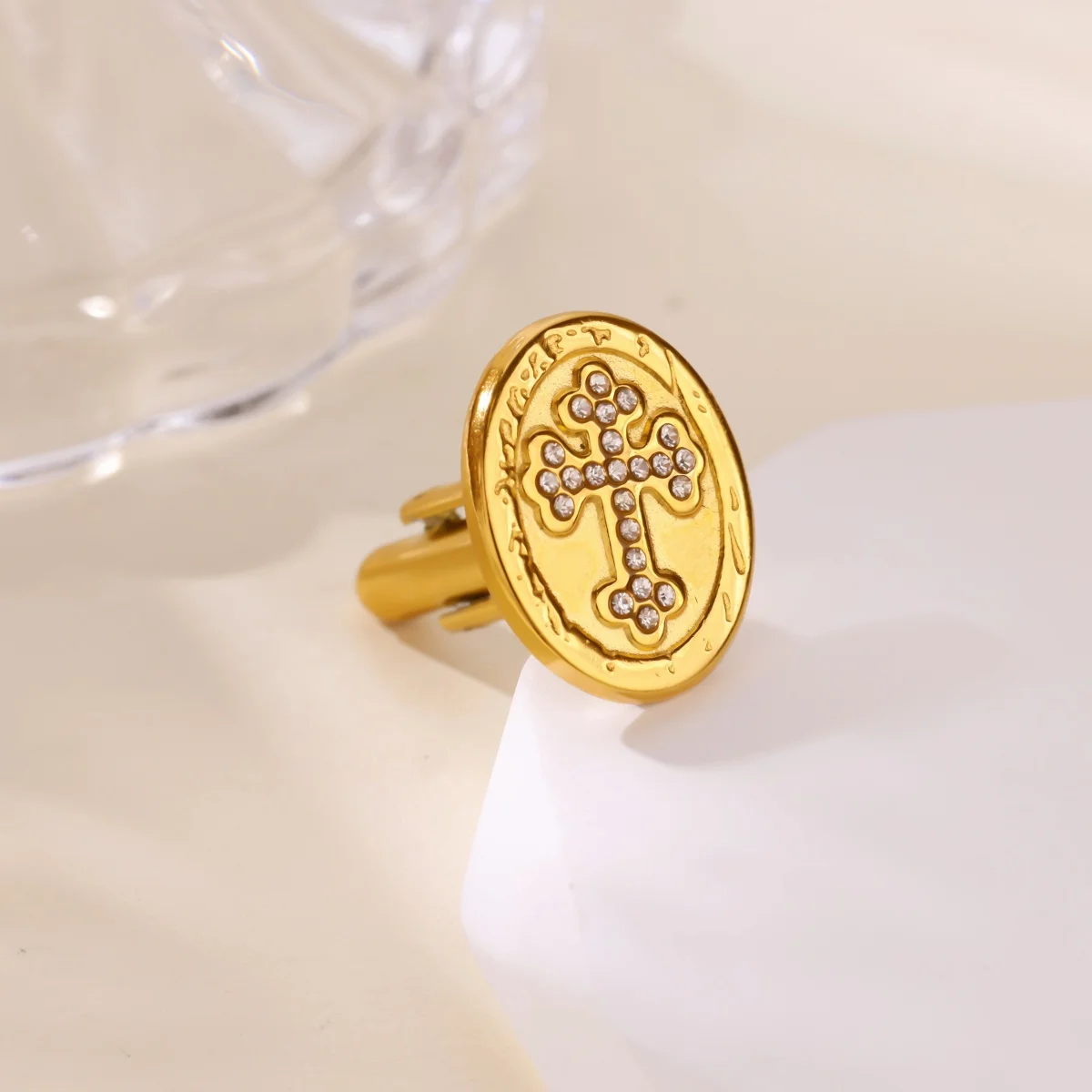 Boutons de manchette en acier inoxydable pour hommes et femmes, boutons de manchette croisés en Zircon, pince à cravate, avocat, bijoux, accessoires de bureau, cadeau