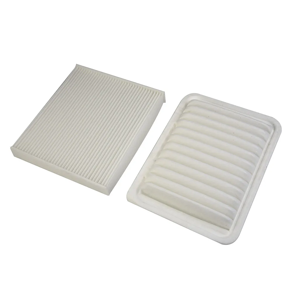 2Pcs Car Engine Cabin Air Filter For Toyota-Corolla For Matrix 2009-2018 Air Filter Element Air Conditioning Filter Accessories