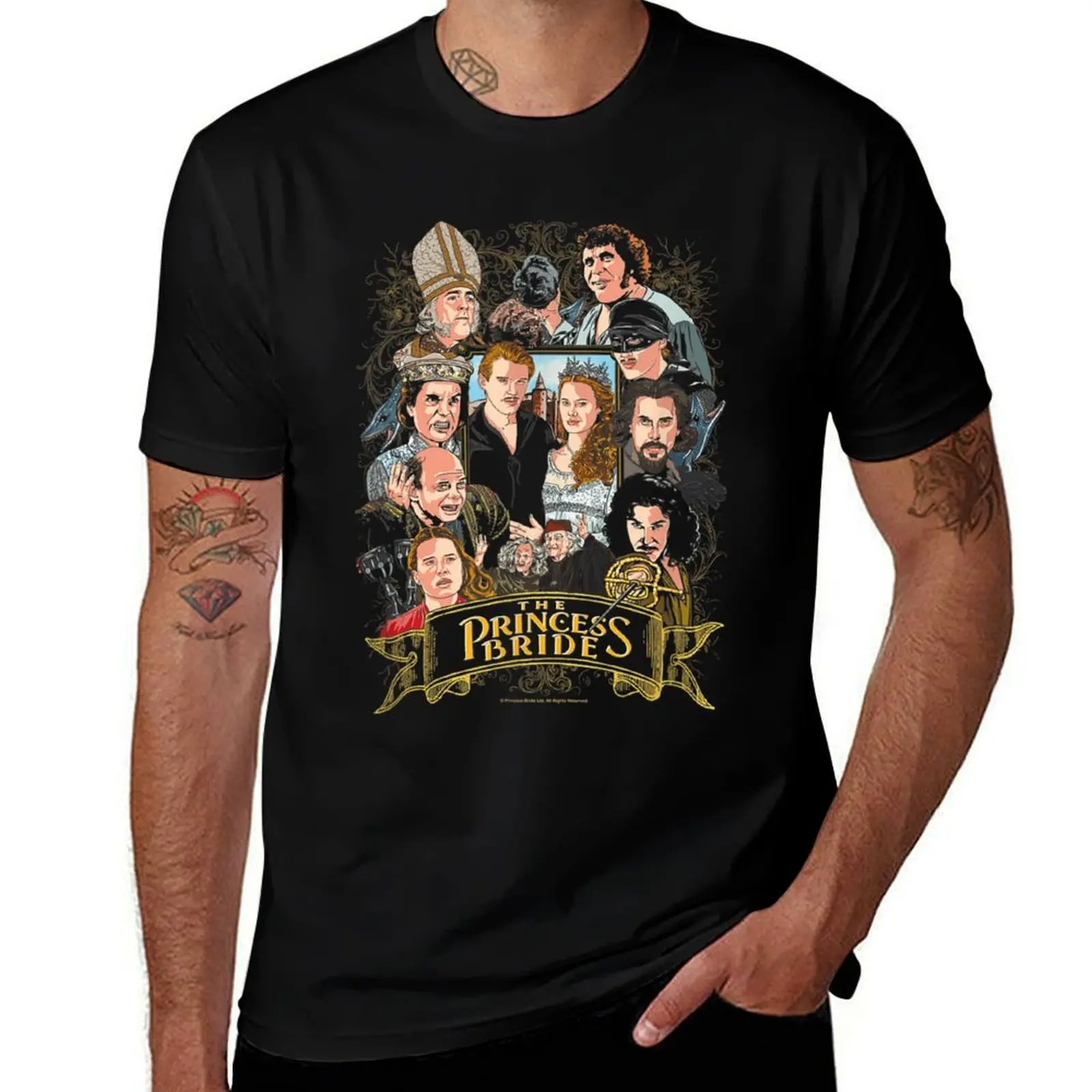 

The Princess Bride The Players T-Shirt mens graphic t shirts cotton t shirts high quality T-Shirt