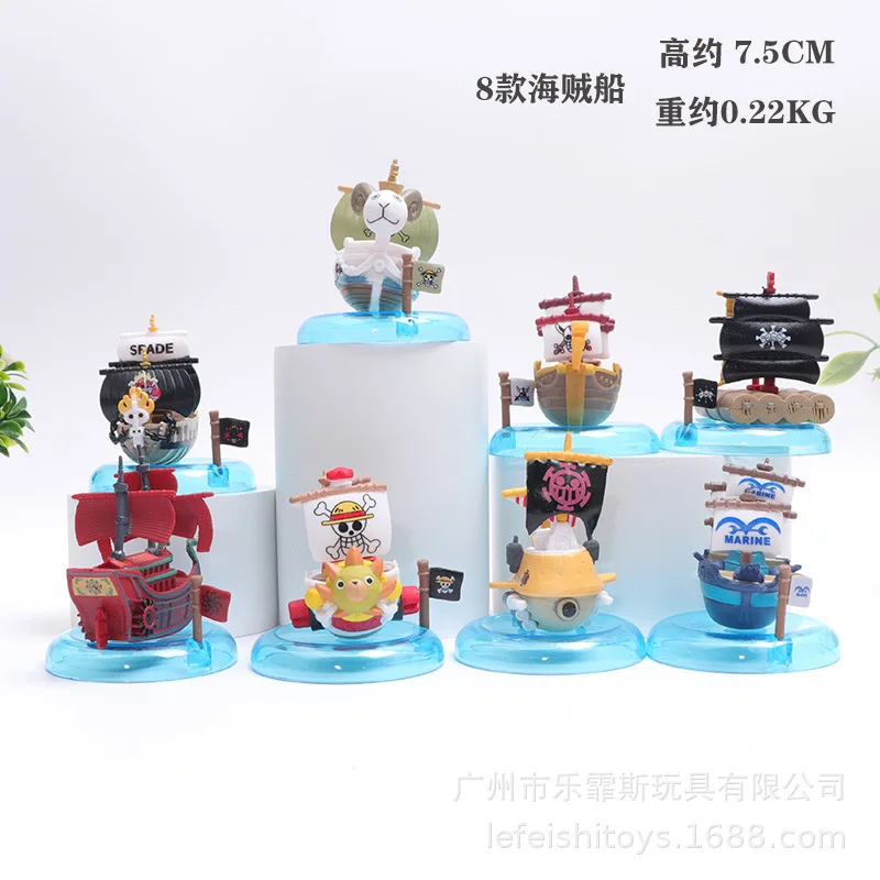 One Piece Anime Corsair Series Miniature Action Figures Toys Model Car Interior Desktop Ornament Accessories Creative Peripheral