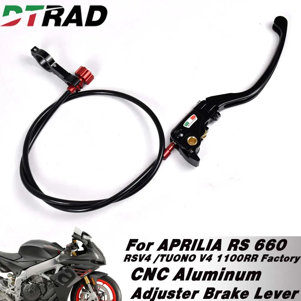 TWM Remote Span Adjuster CNC Folding Brake Lever Handles For APRILIA RS 660/TUONO V4 1100RR/Factory/RSV4 Factory /RSV4 R/RR/RF