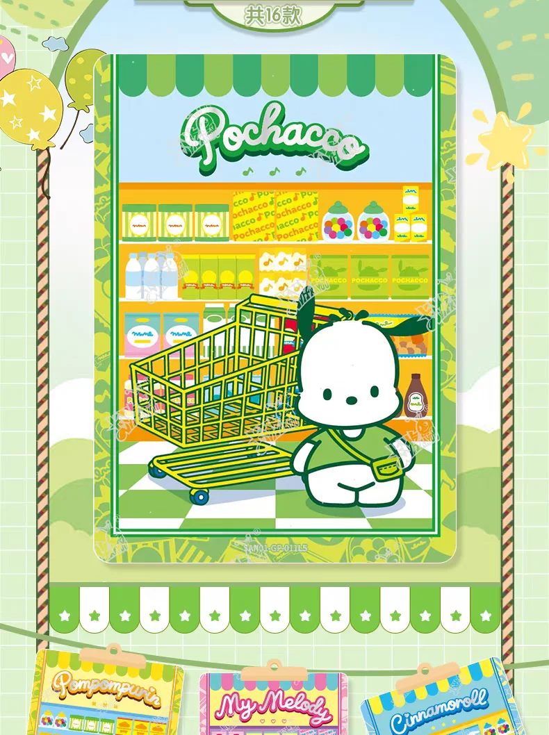 KAYOU Original Authentische Sanrio Exquisite Sammelkarten Hello Kitty Sammelspielkarten Spielzeug Feiertagsgeschenke – Detail 3