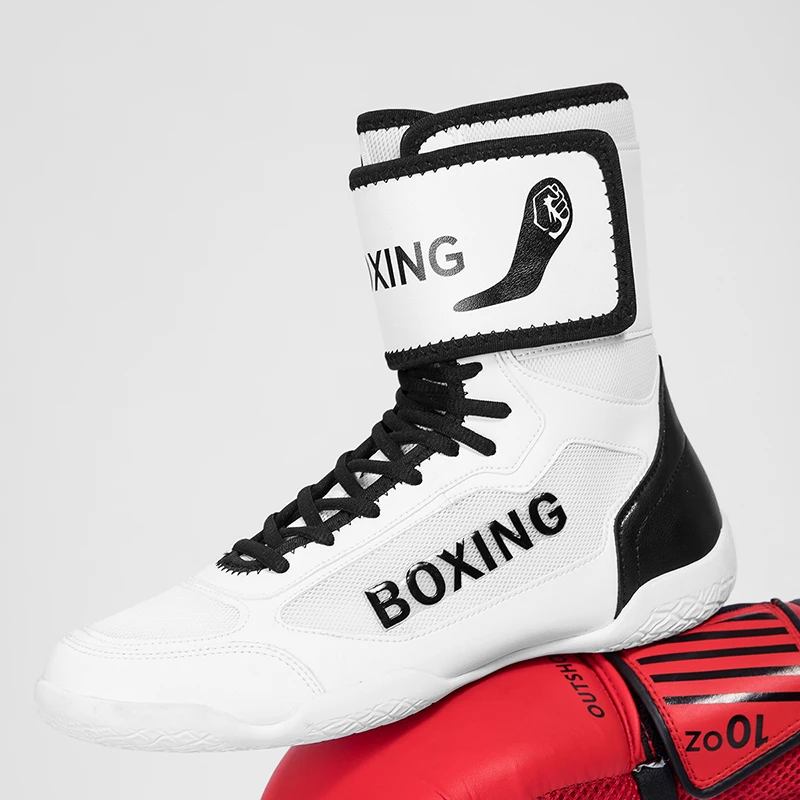 

Luxury Brand Boxing Shoes for Couples Non-Slip Gym Shoes Man Lace Up Boy Zapatillas Powerlifting Men Women Wrestling Shoes
