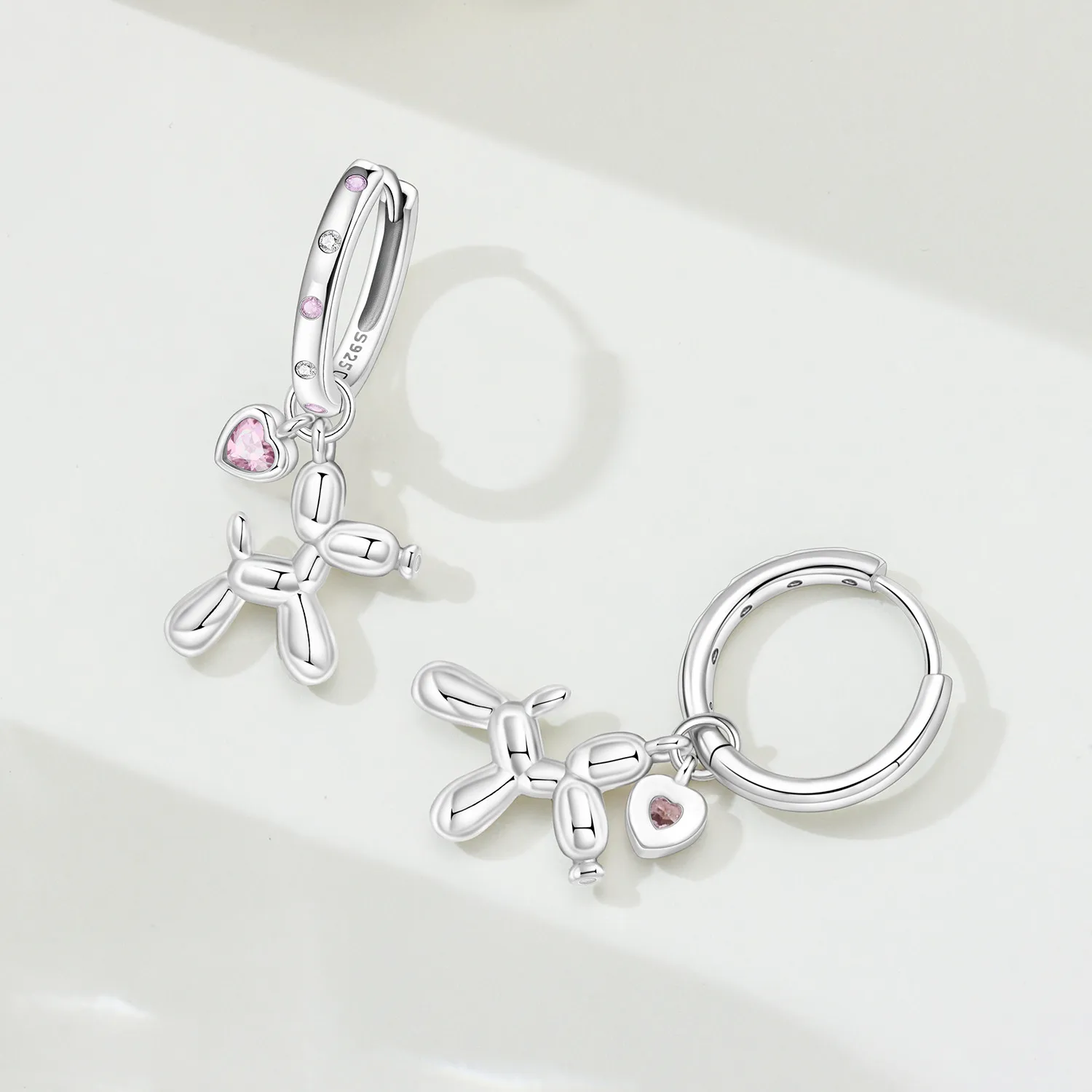 HEISSER VERKAUF 925 Sterling Silber Haustierpfoten-Quastenohrringe Niedliches Katzen- und Hundedesign für Damen Mädchen Mode Party Schmuck Geschenk 2026 – Detail 28