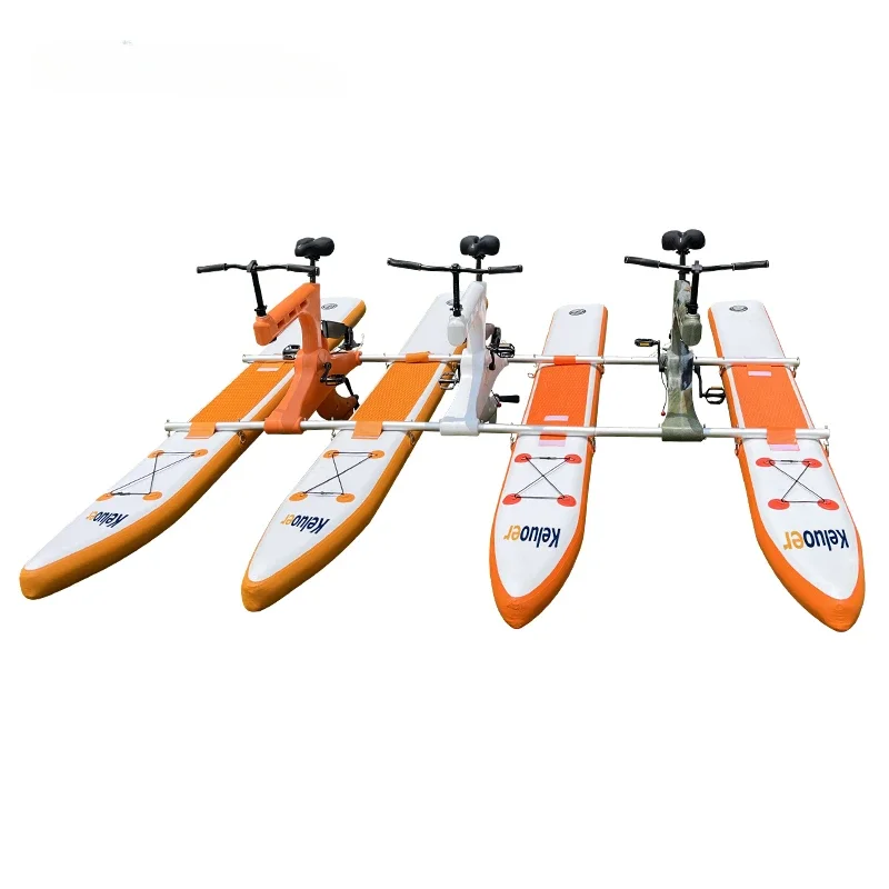 Adult Pedal PVC Inflatable Single Bike Kayak Sport Sea  Bicycle For Water  Yacht