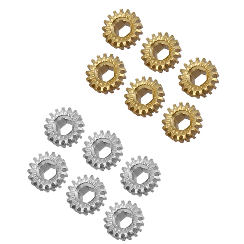 Hot 12 Pcs Gear Ratio 1:18 Hexagonal Hole Guitar Tuners Tuning Pegs Key Machine Head Mount Gears