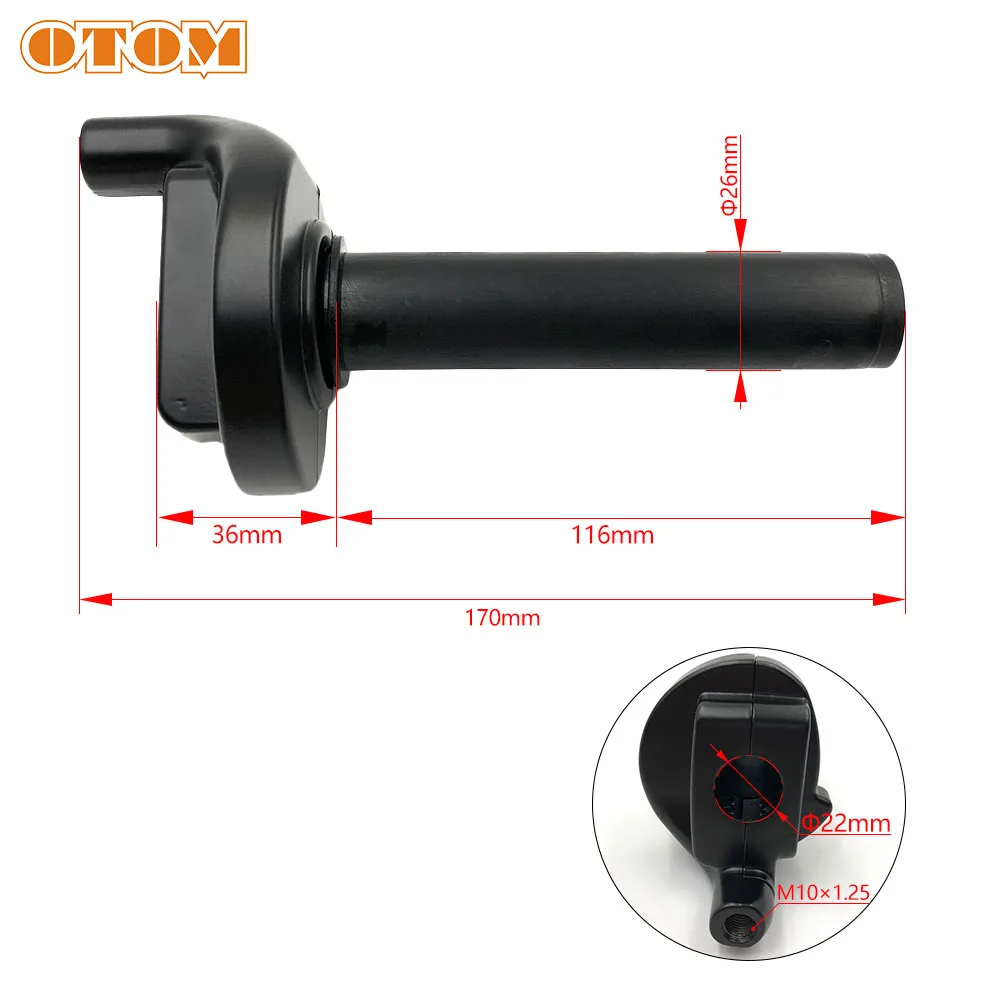 Motorcycle Accessories 22mm Throttle Twist Grip  Handlebar For KEWS K16 K18 PWK PE FCR Carburetor 125 150 200 230 250 300 350