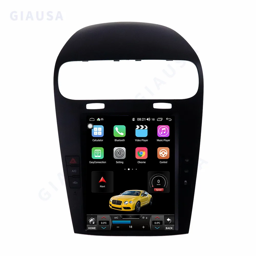 6+128G For Dodge Journey For Fiat Freemont style Android 11 car GPS Navigation radio tape recorder headunit Multimedia player