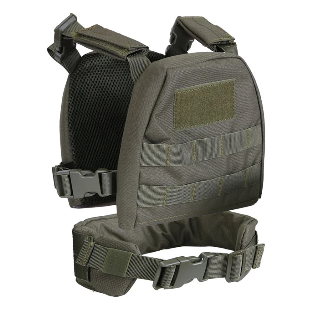 

Tactical Kids Vest MOLLE Special Combat Training Plate Carrier Quick Release Waistband CS Wargame Children Vest Protective Gear